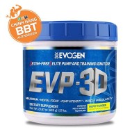 EVP-3D 40 Servings Nguồn Năng Lượng Cao - Siêu Tăng Cơ Không Chất Kích Thích-  Không Caffein